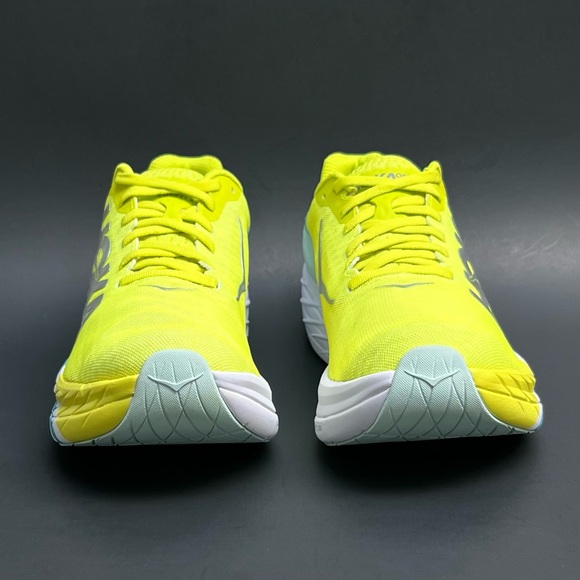 HOKA One One Rocket X Unisex Running Shoes Yellow/Blue 1113532 BGEPR NEW - Picture 4 of 11